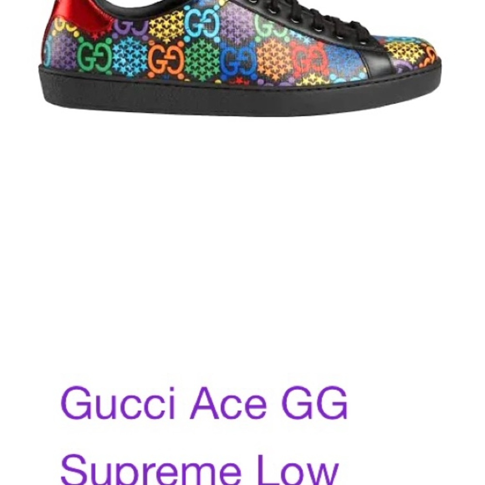 Gucci Multicolor Logo Sneakers - Picture 5 of 5